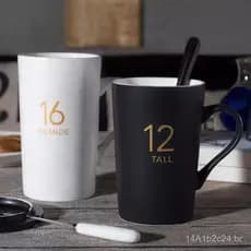 Nova caneca de cerâmica, caneca criativa, caneca para água, logotipo personalizado, fabricante atacadista, caneca prátic