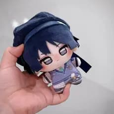 10cm Jogo Andarilho Kabukimono Balladeer Scaramouche Kunikuzushi Vagrante Chapéu Cara Impresso Algodão Corpo Cosplay Ado