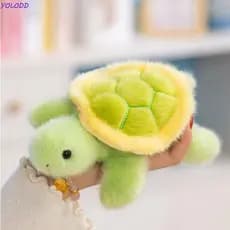 Bonecos De Pelúcia De Tartaruga YOLODD , Design Fofo , Postura Deitada , Brinquedo Mesa