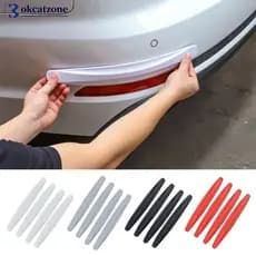 OKCATZONE 4 Unidades De Tiras Anticolisão Para Pára-Choques De Carro , De Fita Protetora Automotiva , Proteção De Porta