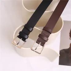 Cinto feminino de couro legítimo, cinto decorativo versátil estilo ins, couro de primeira camada, cinto largo retrô e el
