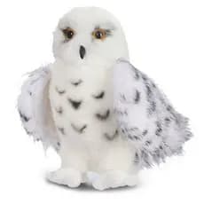 Adorável neve branca Animal boneca bonito águia de cabeça branca pelúcia coruja boneca crianças travesseiro macio dos de