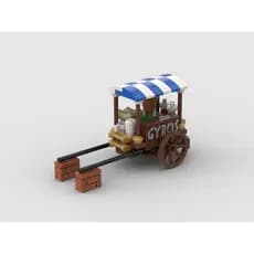 Modelo De Carrinho Giroscópio Blocos De Construção Montagem Brinquedos Educativos Presentes 85 Peças Tijolos MOC-59731