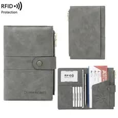 Bolsa de passaporte multifuncional Porta-passaporte Porta-passaporte Livro de passaporte RFID Capa protetora para passap