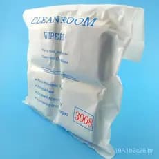 Pano sem pó para atacado 4*4 ultra-fino 3008, fibra de poliéster que não solta fiapos, para remoção de poeira e limpeza