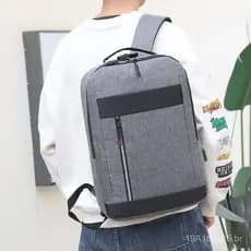 Mochilas masculinas por atacado, nova mochila de negócios moderna para laptop de grande capacidade, mochila de viagem mu