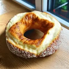 Modelo de comida MBD-24: donuts em pó, decoração de casa no estilo INS europeu, modelo criativo para sala e adereços de