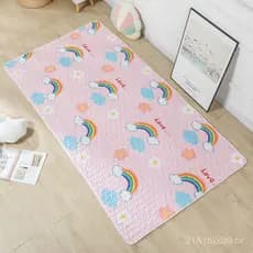Tapete infantil com desenhos animados, tapete para tenda, carpete para uso doméstico, tapete de cabeceira para quarto, t