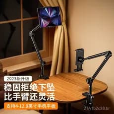 Suporte para celular, suporte para tablet, suporte de mesa para cama, suporte giratório para celular na cama, suporte pa