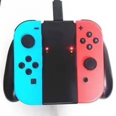 Carregador de controle pequeno SWITCH, carregador de controle pequeno JOY-CON, carregador de controle de console de jogo