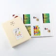 Álbum de fotos Polaroid de 3 polegadas para sobremesas, com 128 páginas de grande capacidade para armazenamento de fotos