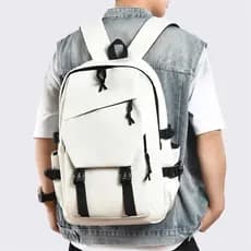 Mochila escolar para meninos do ensino fundamental, nova mochila casual de viagem, mochila feminina de grande capacidade