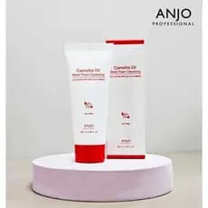 ANJO Camellia Foam Cleansing 100ml x3 Conjunto De Sabonete Facial Diário Hidratante De Limpeza Profunda