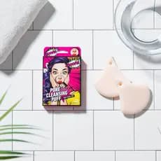 GSLEY Pore Cleansing Puff 2pcs Esponja De Limpeza Facial Esfoliante Suave K-Beauty