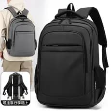 Nova mochila masculina, bolsa escolar casual para estudantes do ensino fundamental e médio, grande capacidade, adequada