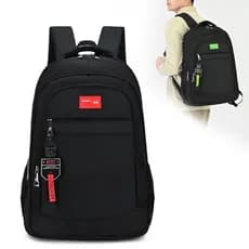 Mochila de grande capacidade para alunos do ensino fundamental, leve e casual, elegante para meninas, adequada para lapt
