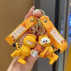 Chaveiro engraçado de desenho animado Anime Bolsa Pingente