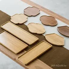Bandeja de chá de bambu simples para preparação a seco, conjunto de bandeja de chá pequena, estilo japonês, mesa de chá