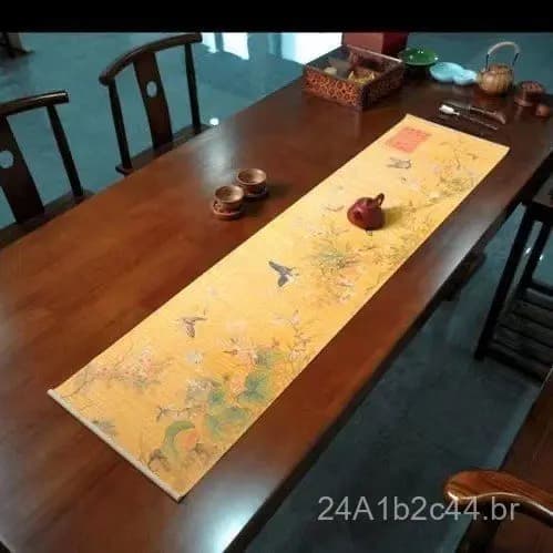 Tapete de chá de bambu tecido em estilo chinês, mesa de chá de bambu, bandeja de chá Kung Fu de inspiração Zen, acessóri