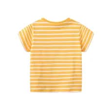 Roupas infantis verão europeu americano novo estilo roupas infantis camisetas infantis médias pequenas crianças classe A