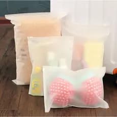 T Bolsa de armazenamento de roupas de viagem Bolsa organizadora Versão coreana Transparente Bolsa de armazenamento de ro