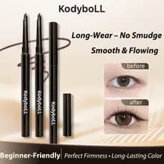 KodyboLL Delineador Em Gel De Longa Duração , À Prova De Óleo , Sem Manchas , Adequado Para Iniciantes , Secagem Rápida