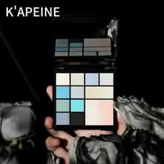 12 cores Paris jardim sombra colorida pessoas sonho amor paleta paleta perolado sombra paleta baixa saturação olhos cosm