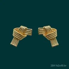 Brincos: Estilo retrô europeu e americano, brincos de pino exclusivos, estilo urbano, brincos franceses, design trançado