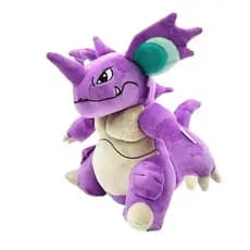 28cm Nidoking Pokemon Brinquedos De Pelúcia Anime Boneca Pokémon Dos Desenhos Animados Recheado Plushie