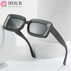 Óculos De Sol Femininos HOUR Populares UV400 Masculinos De Armação Grande