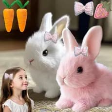 Fanyil Bunny Pal, Fanyil Bunnypal, Brinquedo de Coelho Realista, Brinquedo Bunnypal, Bunby - Meu Brinquedo de Coelhinhos