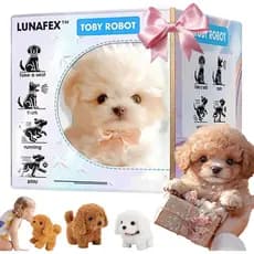 Cão Robô - Cachorro Robô Biônico, Robôs Cães com IA, Cães Robôs Realistas, Nicoo - Meu Robô Realista que Atua como um Ca