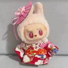 Roupas de Kimono Adequadas para Bonecas de 17cm, Acessórios de Vestuário Lobuboo (Sem Boneca), Conjunto Colorido e Fofo