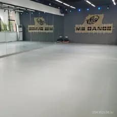 Piso de plástico PVC, tapete para dança, piso para ginástica e yoga, cor cinza sólida, 3,5mm 4mm 5mm