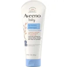 Creme Hidratante para Eczema Infantil Aveeno, Aveia Coloidal Natural e Vitamina B5, Creme para Eczema Infantil para Pele
