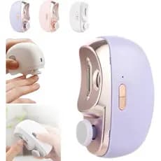Cortador de Unhas Elétrico Automático 3 em 1 com Polimento, Aparador de Unhas Seguro e Conveniente, Cortador de Unhas El