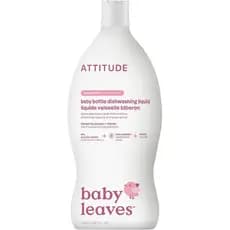 ATTITUDE Sabão para Mamadeiras e Louças, Limpador de Mamadeiras Verificado pela EWG, Sem Fragrância e Sem Corantes, Remo