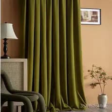 Tecido moderno de cortina blackout de lã australiana, de luxo leve, para sala de estar e quarto, cortinas prontas de alt