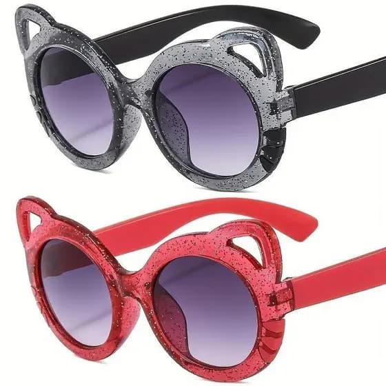 Óculos de Sol Novos para Crianças, Óculos de Sol para Meninos e Meninas, Óculos de Proteção Solar Anti-UV, Óculos de Sol