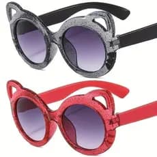 Óculos de Sol Novos para Crianças, Óculos de Sol para Meninos e Meninas, Óculos de Proteção Solar Anti-UV, Óculos de Sol