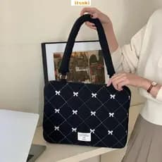 Bolsa Para Laptop iPad De 11 Polegadas De 16-Linda Moda Estilo Coreano Escritório Escolar