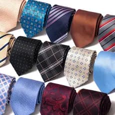 2026 novo estilo gravata masculina negócios Formal gravata poliéster seda noivo casamento listras festivas 8CM gravata p