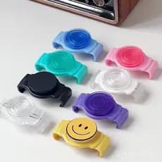 Material transparente para clipe traseiro de celular, suporte de celular com airbag de encaixe, suporte de celular de me
