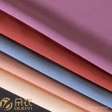 Tecido elástico em quatro direções para saias e calças de primavera e verão, tecido de poliéster, chiffon, tecido para r