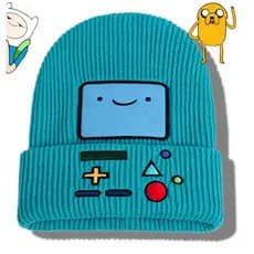 Touca Hora De Aventura Bmo Jake Fin Adventure Time Gorro