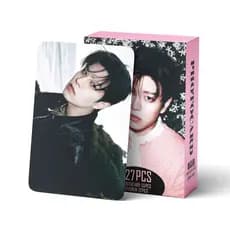 127 Unidades/Caixa Straykids Solo SEUNGMIN Photocards Fazer Cartão KPOP LOMO