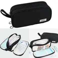 Bolsa Prática Para Caneta , Estojo Grande Capacidade , Estética , Material De Escritório Escolar