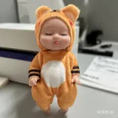 Princesa Baby Doll removível e lavável bonito aniversário Gift IEOM