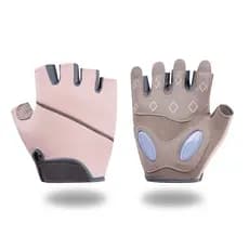 Luvas esportivas de silicone líquido sem dedos para fitness, ideais para pular corda e praticar yoga, respiráveis, com a