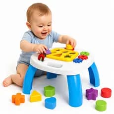 Mesa Didática Infantil Educativa Brinquedo Pedagógico Atividades Coordenação Motora